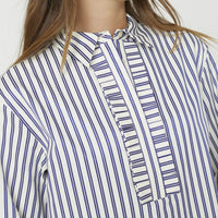 Co Couture SamsonCC Stripe Fill Shirt Navy