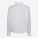 Co Couture SannaCC Asym Button Blouse White