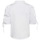 Co Couture SannaCC SS Puff V-Blouse White
