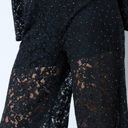 Co Couture SiaCC Simili Lace Pant Black
