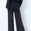 Co Couture SiaCC Simili Lace Pant Black