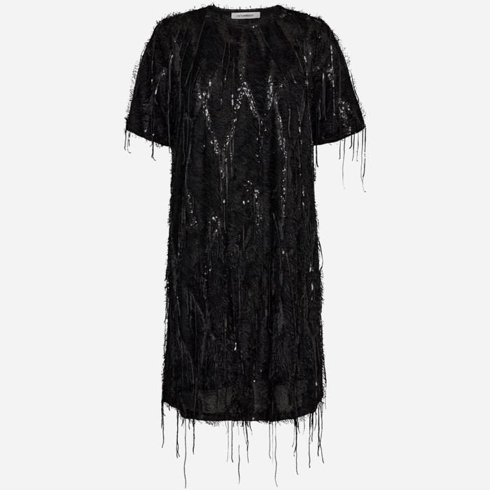 Co Couture SillaCC Sequin Dress Black