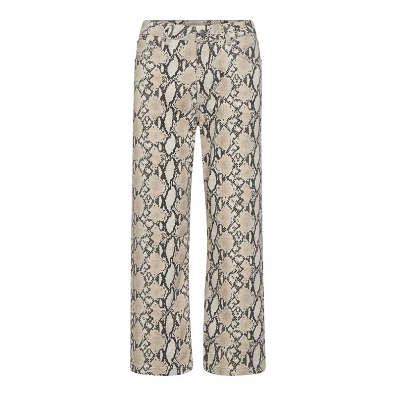 Co Couture SnakeCC Crop Pant Bone