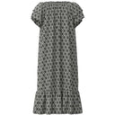 Co Couture SunriseCC Crop Sofia Dress OffWhite-Black