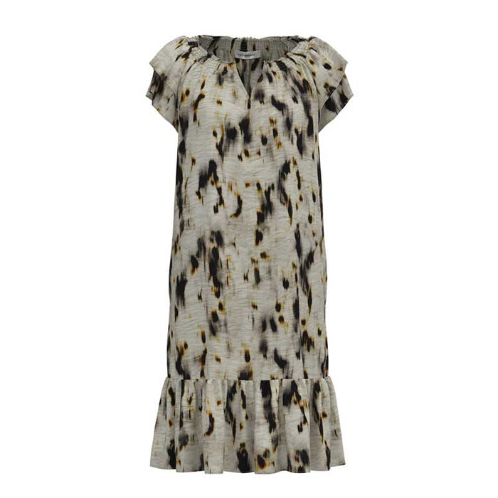 Co Couture Sunrise Crop Elisa Dress Bone