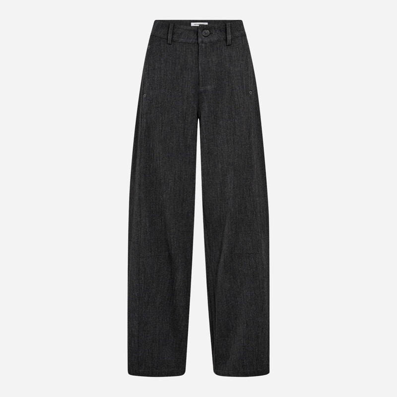 Co Couture SusieCC Barrel Pant Dark Grey
