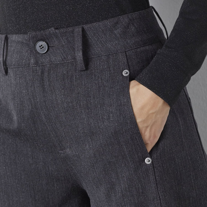 Co Couture SusieCC Barrel Pant Dark Grey