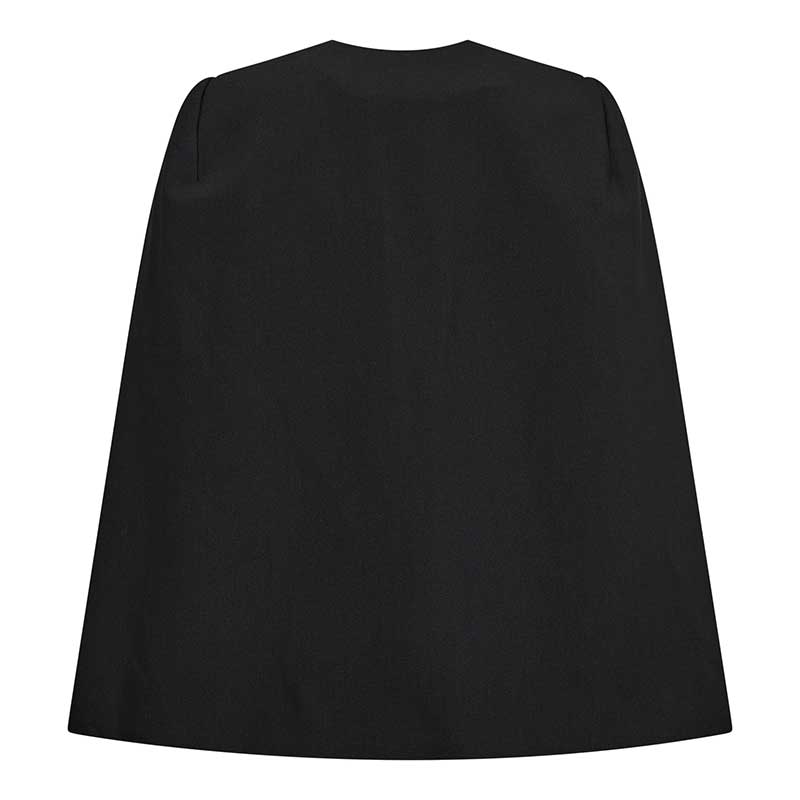 Co Couture VolaCC Cape Blazer Sort