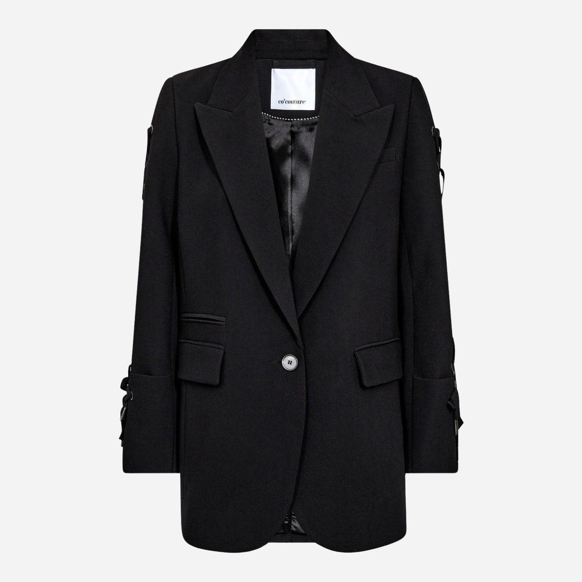 Co Couture VolaCC Eyelet Blazer Black
