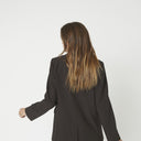 Co Couture VolaCC Single Oversize Blazer Dark Brown