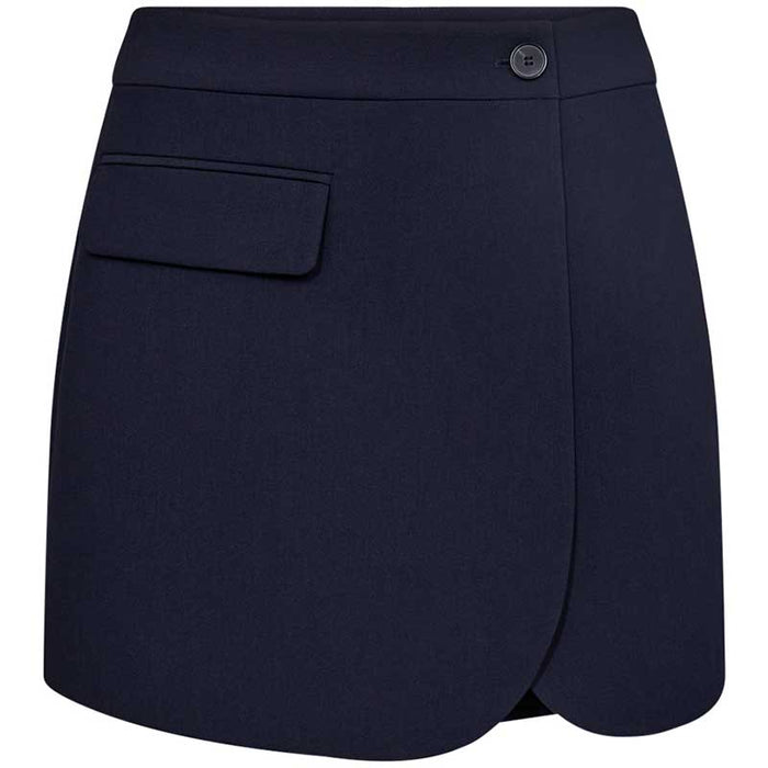 Co Couture VolaCC Wrap Skort Navy - J BY J Fashion