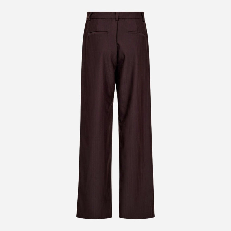 Co Couture ZellaCC Wide Pant Dark Brown