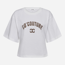 Co Couture ZengaCC Tee O-Neck WhiteWalnut