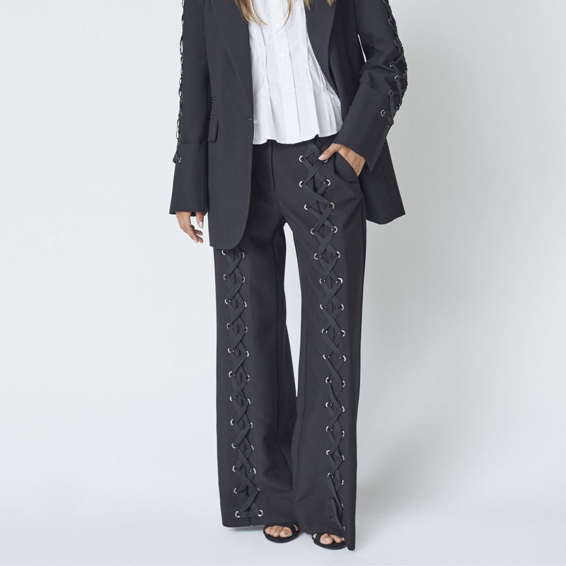 Co Couture VolaCC Eyelet Pant Black