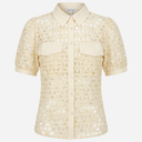 Continue Charlotte Lace SS Light Yellow