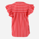 Continue Christel Red Stripe Blouse Stribe Pink