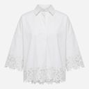 Continue Klara Embroidery Blouse White
