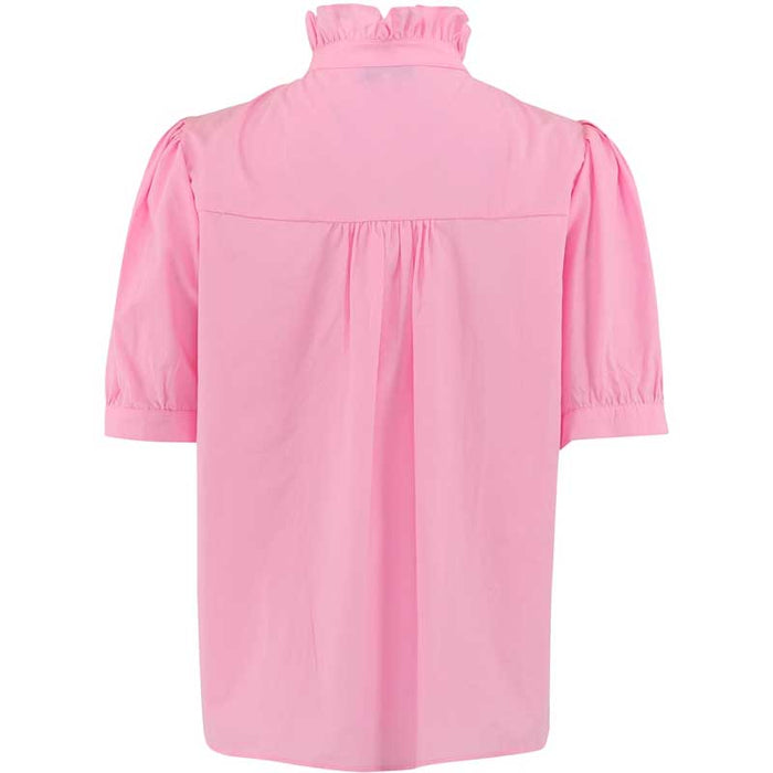 Continue 14450 Ariana SS Poplin Shirt Pink - J BY J Fashion