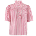 Continue Ariana Stripe Pink SS Pink Stripe