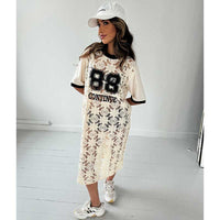 Continue Conni Lace Dress Off White