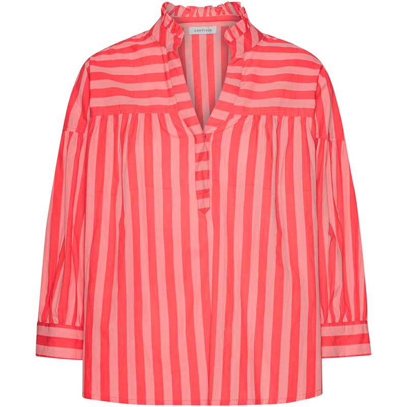 Continue Ida Blouse Stribe Pink