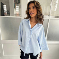 Continue Klara Shirt Blue Stripe