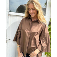 Continue Klara Shirt Brown