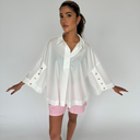 Continue Klara Shirt White - J BY J Fashion