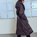 Copenhagen Muse Ficco frakke i brun-3