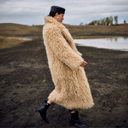 Copenhagen Muse CMFurly Coat Jet Stream Melange