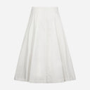 Copenhagen Muse CMMelanie Pleat Skirt Bright White