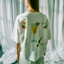 Copenhagen Muse CMMuse Tee back print Jet Stream W. Mimosa