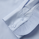 Copenhagen Muse CMPleat Blouse Brunnera Blue