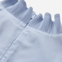 Copenhagen Muse CMPleat Blouse Brunnera Blue
