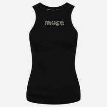 Copenhagen Muse Siv Ribbed top i sort-1