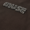 Copenhagen Muse Siv Ribbed top i brun-3