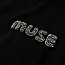 Copenhagen Muse Siv t-shirt i sort-2