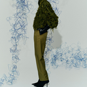 Copenhagen Muse CMTenna Pants Ivy Green Melange
