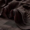 Copenhagen Muse Tilly Asymmetric kjole i brun-3