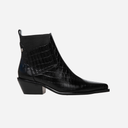 Copenhagen Shoes The Walking Boot Leather Black