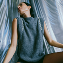 Copenhagen Muse CMIbra Waistcoat Dark Grey Melange