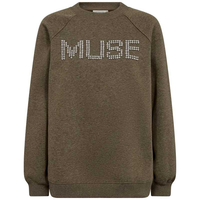 Copenhagen Muse CMIda Sweatshirt Army - J BY J Fashion
