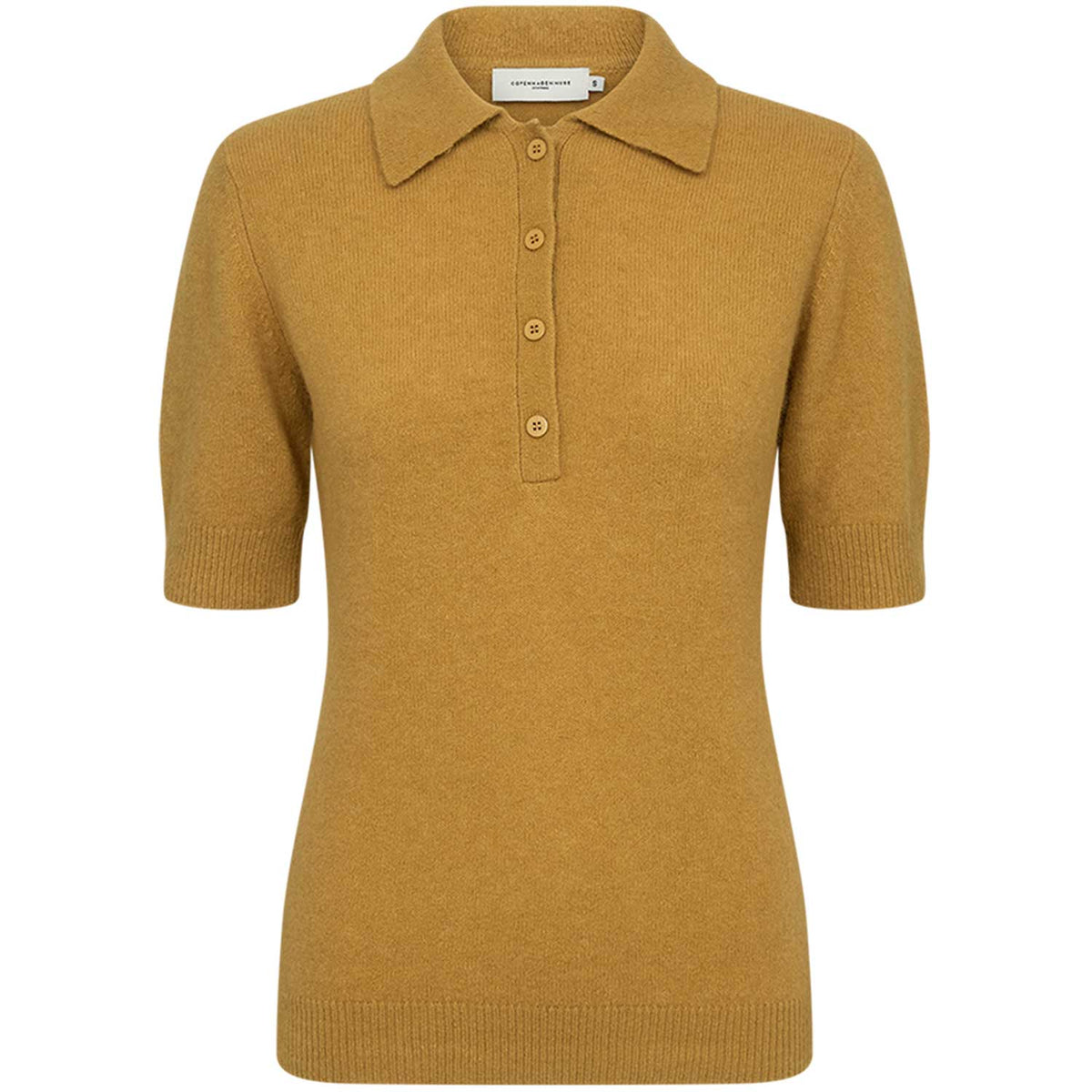 Copenhagen Muse CMKami Polo With 1/2 Sleeves Rattan