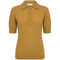 Copenhagen Muse CMKami Polo With 1/2 Sleeves Rattan