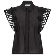 Copenhagen Muse CMMolly Shirt With Lace Black