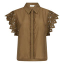 Copenhagen Muse CMMolly Shirt With Lace Military Olive