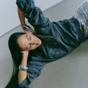 Copenhagen Muse CMRoco Sweatshirt Dark Grey Melange