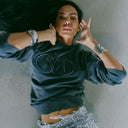 Copenhagen Muse CMRoco Sweatshirt Dark Grey Melange