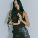 Copenhagen Muse CMSiv Ribbed Top Mole