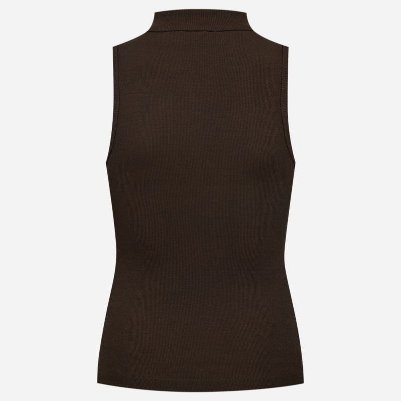 Copenhagen Muse CMSiv Ribbed Top Mole